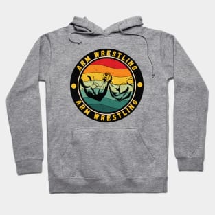 Arm Wrestling Hands Hoodie